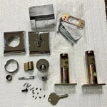 Emtek 8475US26 Neos Single Cylinder Keyed Entry Deadbolt Chrome Read / For Parts. Fixed Price $35.00.