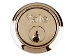 Yale Locks P1109 Replacement Rim Cylinder & 6 Keys Polished Brass Finish Visi. Fixed Price $42.84.