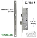Giesse Door With Perimeter Lock 45MM Backset, 85 Pz. Fixed Price $71.48.