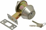 Master Lock DSC0632DKA4 Brushed Chrome Finish Deadbolt, Up To 2" Door Thickness. Fixed Price $92.23.