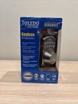 Toledo Electronic Stainless Steel Deadbolt With Remote Control. Fixed Price $89.99.