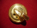 Kwikset 780 Polished Brass Interior Thumb Lock Turn For Deadbolt. Fixed Price $5.95.