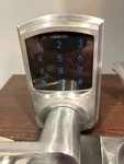 Signstek ST668 Keyless Entry Touchscreen Smart Keypad Door Lock Satin Nickel. Fixed Price $37.67.