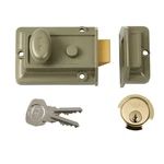 Yale P-77-ENB-PB-60 Traditional Nightlatch 60MM Electro Nickel Brass Fi.... Fixed Price $63.30.