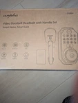 Arpha D289H Smart Lock Video Doorbell Fingerprint Keypad App Wifi New. Fixed Price $139.99.