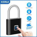 Waterproof Smart Fingerprint Door Keyless Padlock Security Usb Rechargeable. Fixed Price $16.14.