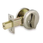 Master Lock DSC0532D34ULD Deadbolt,hd,satin Chrome 2RYF6. Fixed Price $31.41.