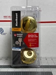 Kwikset Security 660 Series Polished Brass Single Cylinder Deadbolt W/ Smartkey. Fixed Price $11.00.