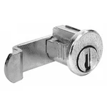 Compx National C8714 Pin Tumbler Keyed Cam Lock, Bright Nickel, 1/4 For Door. Fixed Price $13.69.