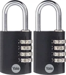 Yale 2 Pack 4 Digit Combination Outdoor Waterproof Padlock Locker Brand New. Fixed Price $10.50.