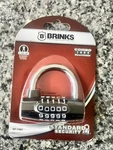 Brinks 2-7/8IN Small U-bar Resettable Combination Padlock Nip. Fixed Price $10.95.