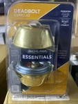 Schlage VD62 605 Bright Brass Double Cylinder Deadbolt. Fixed Price $22.99.