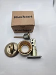 Kwikset Standard Cylinder Deadbolt Antique Brass Finish 96600-718 Pictured Items. Fixed Price $19.99.