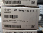Assa Abloy Adams Rite Deadbolt Flat Faceplate Backset MS1850S-410-313 2522. Fixed Price $55.00.