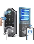 Devo G8 Smart Lock, 6-IN-1 Fingerprint Keyless Entry With Doorbell. Fixed Price $60.00.