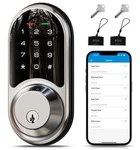 Veise RZ06 Smart Lock For Front Door With App Control, Keyless Entry. Fixed Price $53.89.