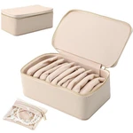 Yuehuam Travel Jewelry Box, Portable Pu Leather Organizer With.... Fixed Price $26.63.