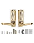 Mechanical Keyless Entry Door Lock, 14 Keyp. Fixed Price $66.74.