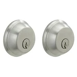 Schlage B62CSV626 Deadbolt, Grade, SC1 Key, Metal, Satin Chrome, 2-3/8, 2-3/4. Fixed Price $70.54.