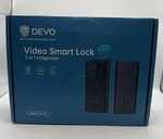 Devo G1 Video Smart Lock Wifi Doorbell Camera 3-IN-1 New Open Box Complete. Fixed Price $99.99.