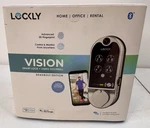 Lockly Vision Smart & Video Doorbell Deadbolt Edition Satin Nickel PGD798SN. Fixed Price $99.99.