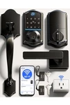 Veise VE017G-H Wi-fi Smart Fingerprint Front Door Lock Set, Remote App Control,. Fixed Price $119.99.