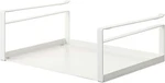 Yamazaki Home Under Shelf Storage Rack - Plate Cabinet Organizer White. Fixed Price $87.83.
