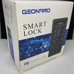 New Geonfino Keyless Entry Door Lock Smart Deadbolt With Bluetooth App G5 Black. Fixed Price $64.99.
