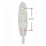 Andersen Tribeca Style Gliding Door Thumb Latch White Color. Fixed Price $18.35.