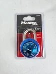 Master 1530DCM Locker Combination Padlock Blue Gym New Nib. Fixed Price $14.98.