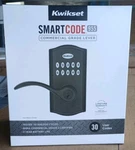 Kwikset Smartcode 99550-004 Keyless Entry Motorized Deadbolt Matte Black. Fixed Price $92.68.