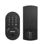 Defiant Round Matte Black Smart Wi-fi Deadbolt HSGC6X9D01AJ. Fixed Price $39.99.