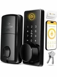 Lockstar Smart Door Lock, Keyless Deadbolt Keypad Multiple Entry App Fingerprint. Fixed Price $90.00.