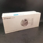 Level Lock Invisible Smart Deadbolt Chrome, Alexa Ring Apple Compatible Obo. Fixed Price $55.00.