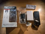 Kwikset Single Cylinder Touchscreen Electronic Deadbolt - Silver. Fixed Price $21.24.