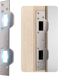 Door Strike Plate Reinforcement - Front Security 1 Pack, Sliver. Fixed Price $24.64.