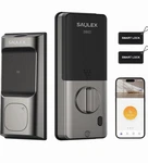 "wifi Smart Fingerprint Door Lock 5-IN-1 Keyless Entry Deadbolt With Built-in. Fixed Price $40.00.
