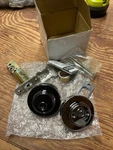 Defiant Double Cylinder Deadbolt #32DA122, Bright Chrome. Fixed Price $15.99.