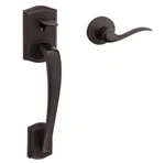 Kwikset Prescott Door Handle Only With Tustin Venetian Bronze. Fixed Price $64.76.