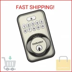 Embassy Door Lock Electronic Keyless Entry With Illuminated Keypad Security Dead. Fixed Price $38.89.