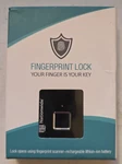 Smart Fingerprint Gym Keyless - 10 Prints, Rechargeable Padlock Security. Fixed Price $24.99.