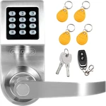 Electronic Smart Door Lock, Keyless Entry With Keypad, Fobs, Remote Control,. Fixed Price $153.99.