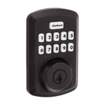Kwikset Powerbolt 250 10-BUTTON Keypad Venetian Bronze Electronic Deadbolt Lock. Fixed Price $34.95.