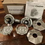 Schlage FC21ALXRWD Passage & Privacy Door Knob. Fixed Price $106.25.