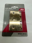 Flip Door Lock Brass Swing Latch Privacy Surface Mount 5302195 New. Fixed Price $7.15.
