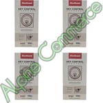 *4-SETS* Kwikset Sqt 15 Smartkey Control Deadbolt Satin Nickel 98160-012. Fixed Price $139.99.