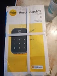 Yale Assure Lock 2 Black Suede Smart Bluetooth Keypad Electronic Deadbolt. Fixed Price $84.52.