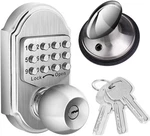 Bravex Keyless Entry Door Lock - Mechanical Code Keypad Knob Deadbolt Combo. Fixed Price $50.97.