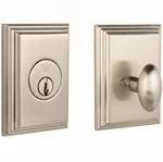 Woodward Single Cylinder Deadbolt With Adjustable Latch And Strike Sati. Fixed Price $82.77.