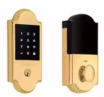 Baldwin 8235.003 Boulder Touchscreen Deadbolt, Polished Brass. Fixed Price $276.25.